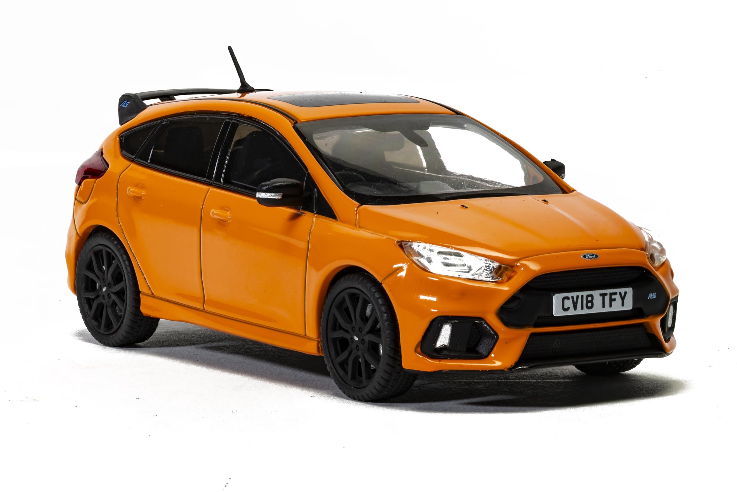 CORGI 1/43 FORD FOCUS MK3 RS HERITAGE EDITION, DEEP ORANGE VA15306