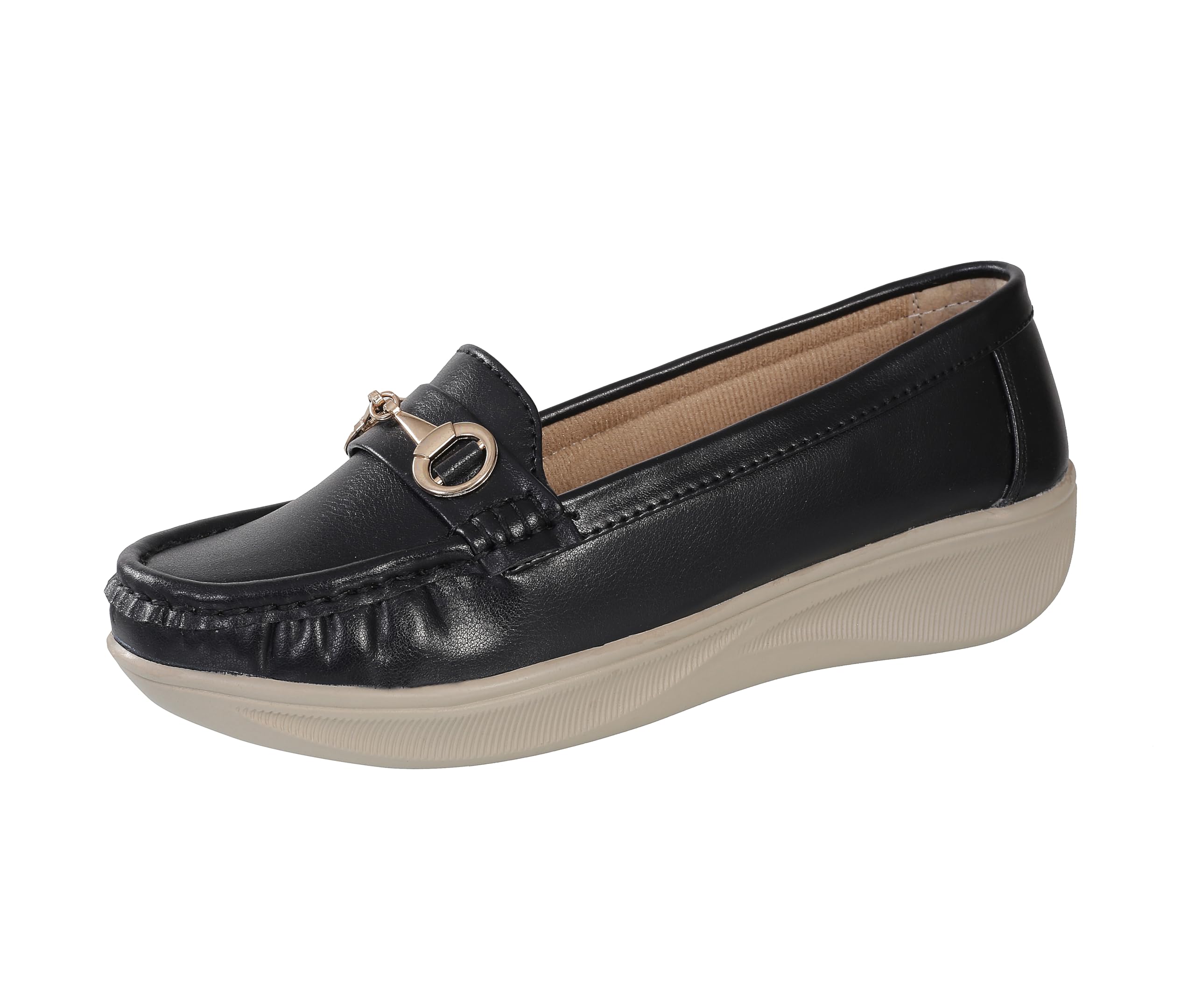CatBird Women Black Wedges Loafers Shoes 5 UK (B0DDHHR156) Amazon Price History, Amazon Price Tracker