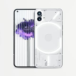 Nothing Phone (1) - 12 Go de RAM + 256 Go, Interface Glyph, Deux appareils Photo de 50 MP, Nothing OS, écran OLED 6,55" 12...