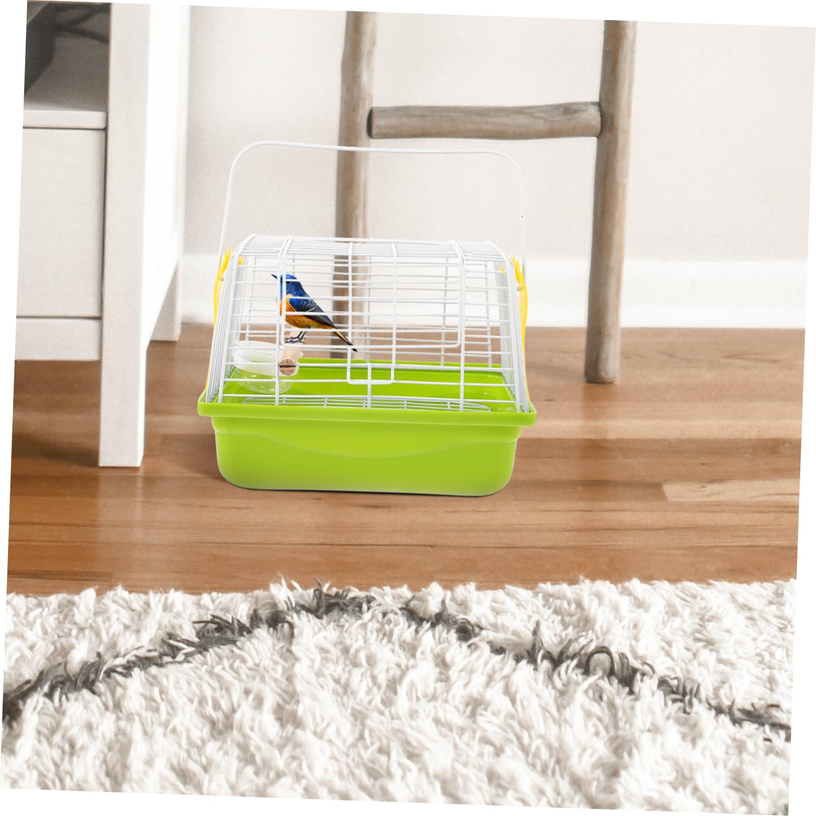 FONDOTIN Portable Birdcage Travel Carrier for Parakeets Cockatiel Cage Cockatiel Travel Cage Bird Carrier for Parakeets