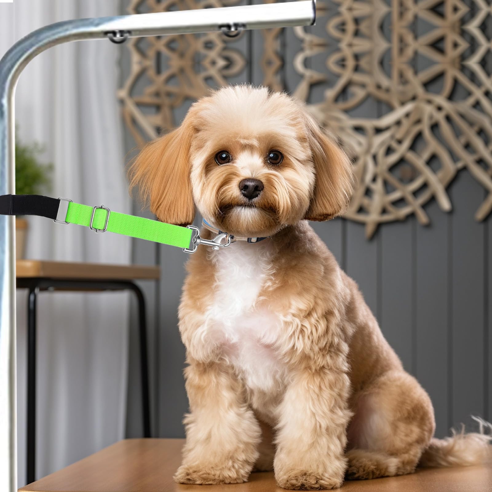 Dog Grooming Extension Strap 2 Pcs Adjustable Dog Grooming Table Loop, Groomers Helper Grooming Loop - Image 4
