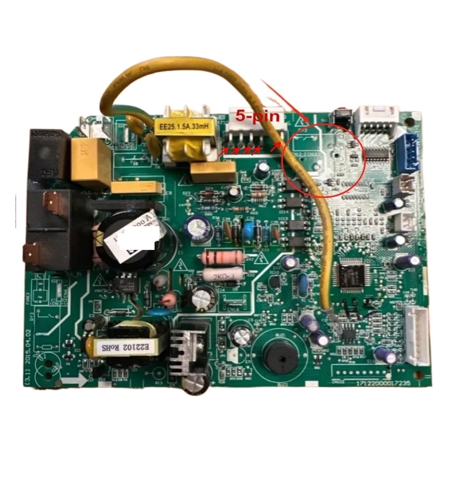 Air Conditioner Main Board Computer Board -KFR26G/BP3N1Y-AB.D.11.NP1-1 1712200001723(B Board)