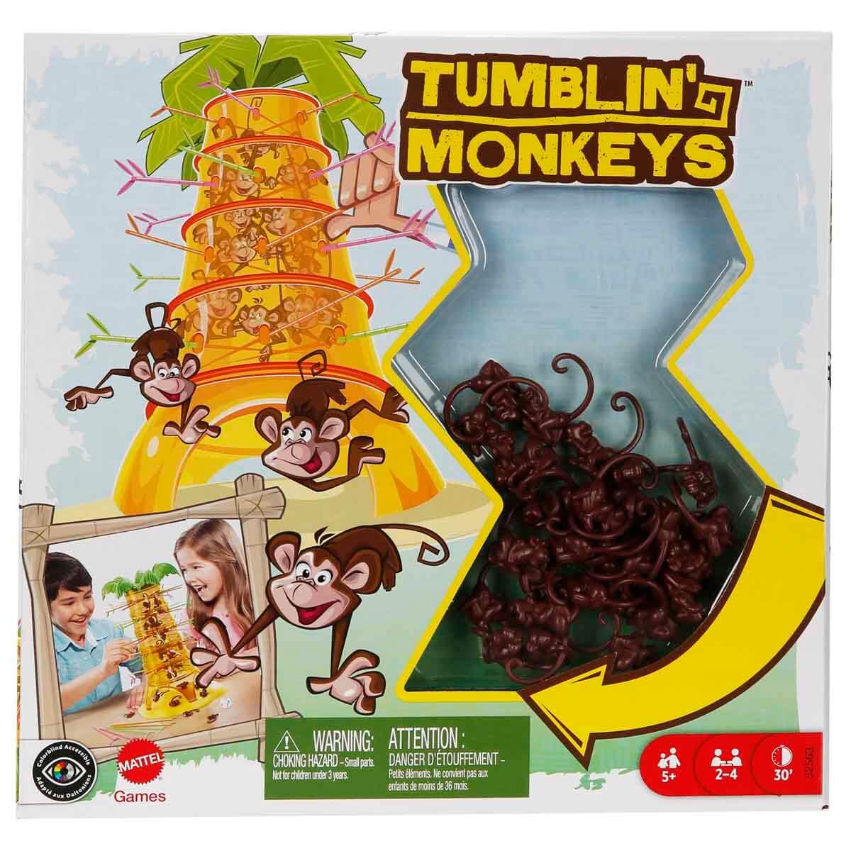 Mattel Games Czy uda Ci się powstrzymać małpki przed upadkiem, 52563