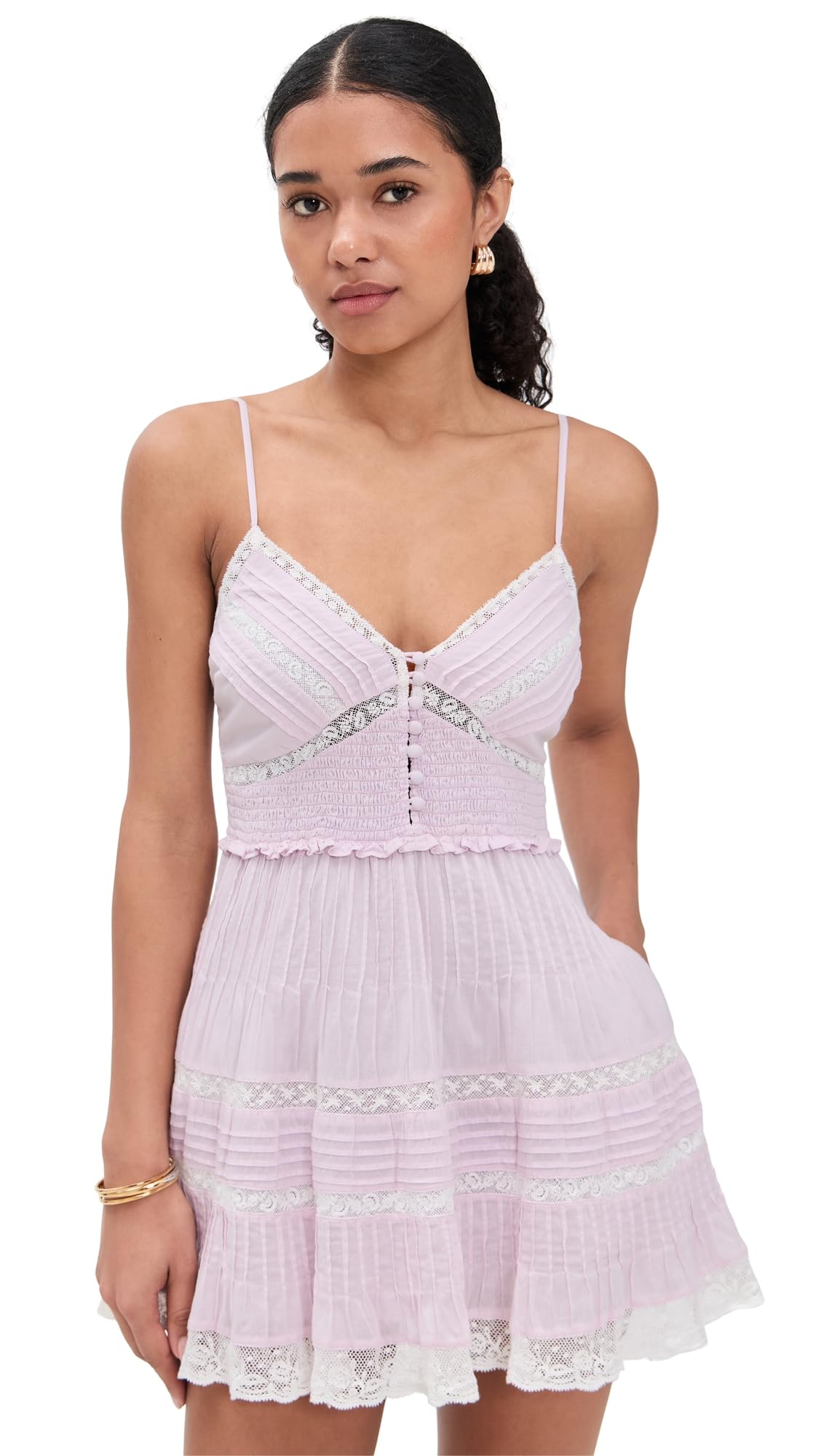 LOVESHACKFANCY Womens Krista Dress