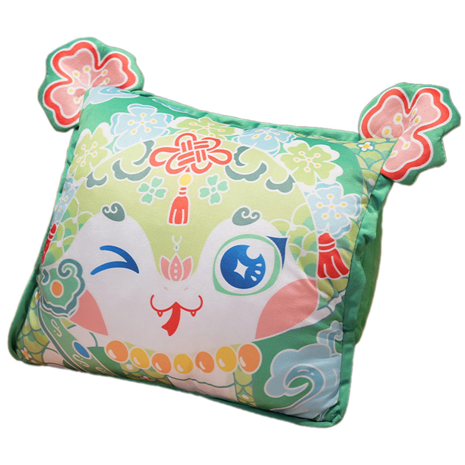 Elnwnnkc Use Snake Mascots Folding Air Conditioning Blanket Pillow, Car Interior Cushions, 3in1 Quilts, Naping Artifact Air Conditioning Blanket