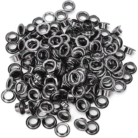 Occhielli Rotondi 8 Mm, In Acciaio Inox, Con Occhielli In - Foto 7