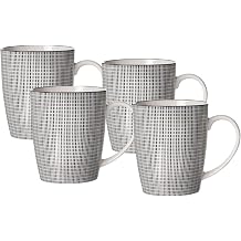 Ritzenhoff & Breker Takeo Leaves Coffee Mug Set of 4 350 ml