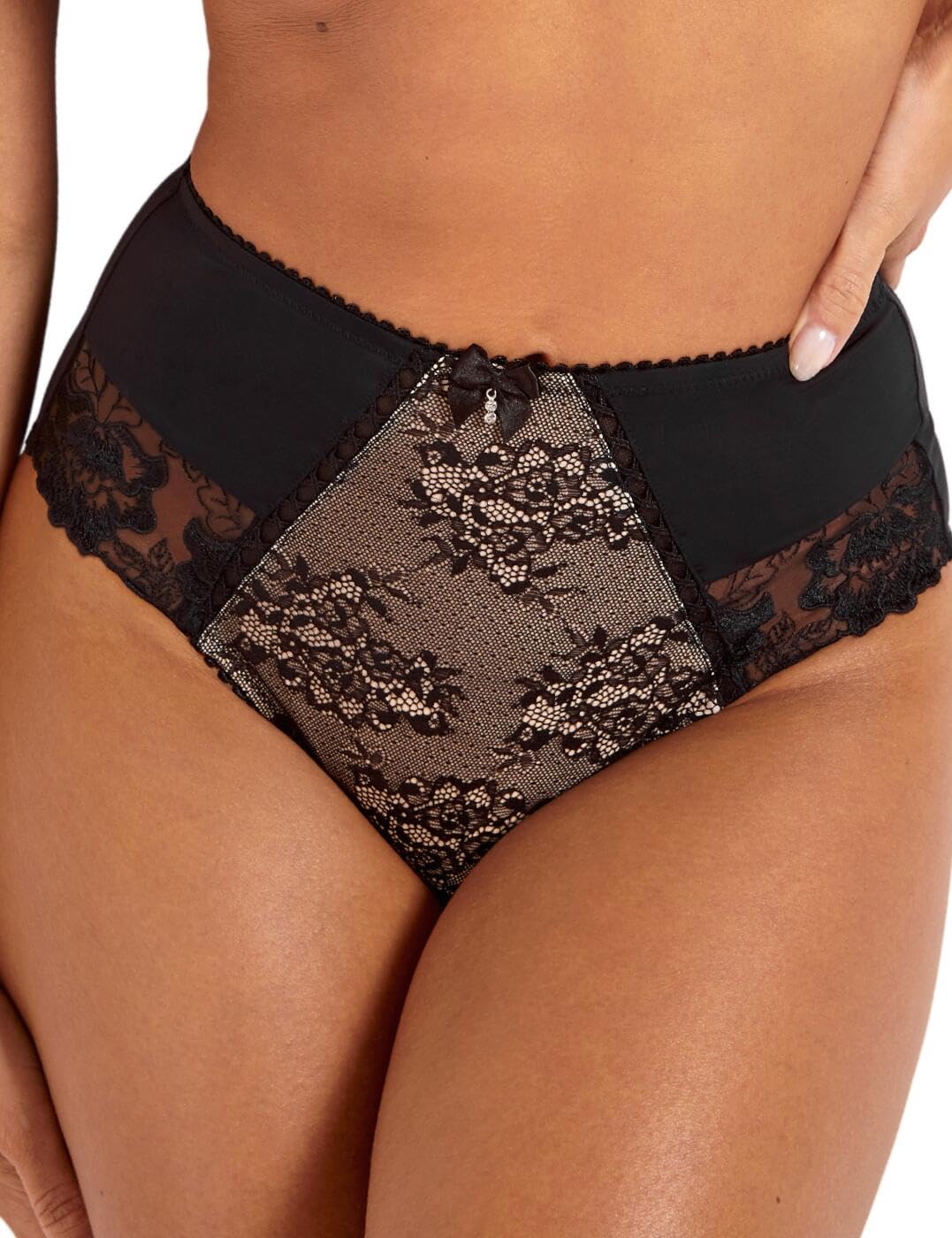 Pour MoiSofia Embroidered High-Waist Brief