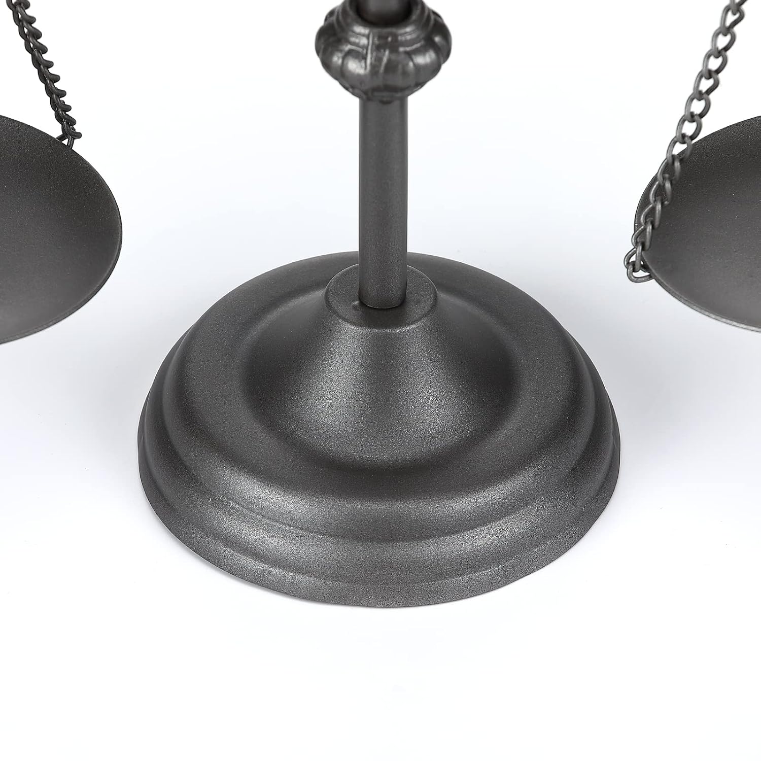 Farmhouse Table Libra Scale Decor, 15" H Metal Centerpiece Balance for Justice Home Decorative with Vintage Style