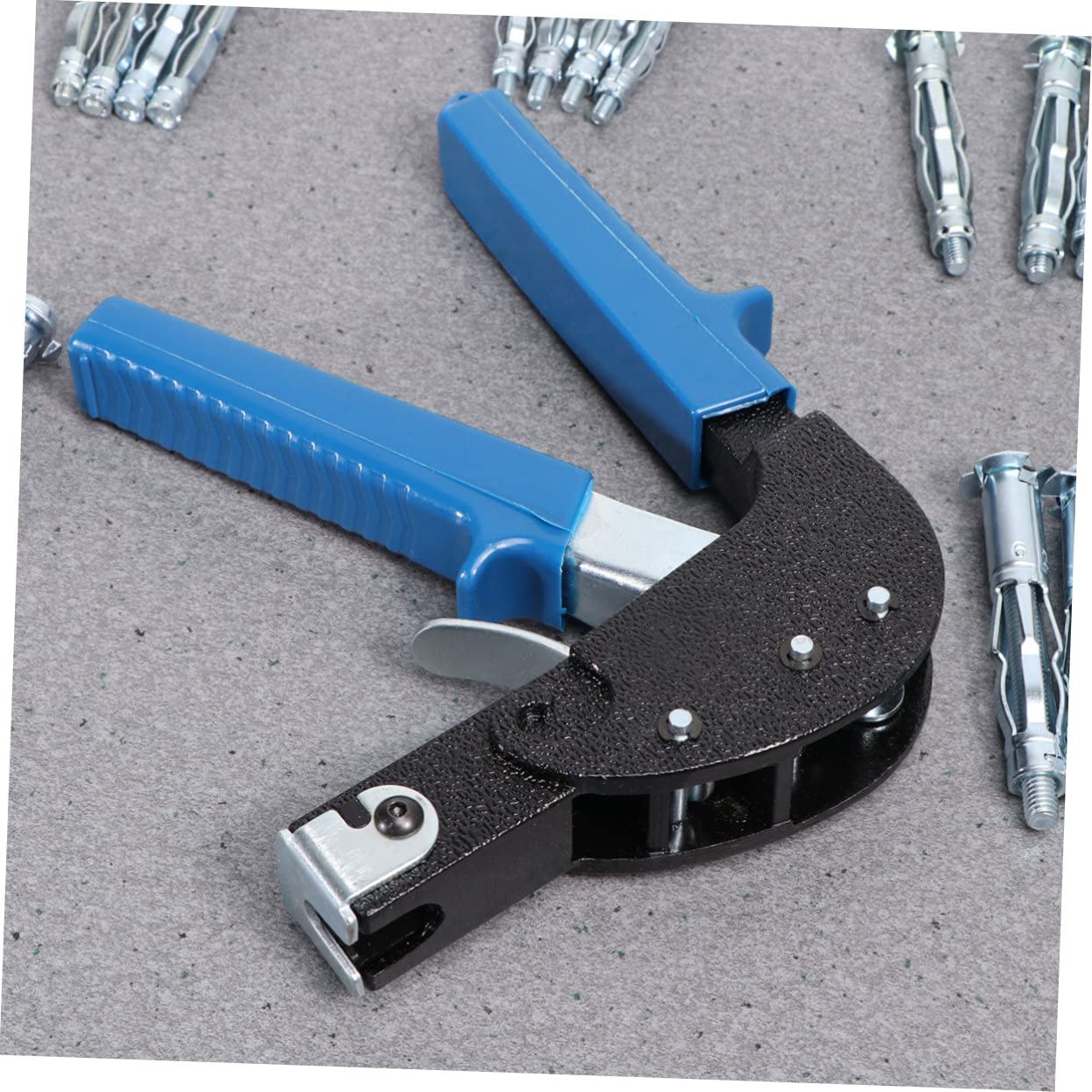 Garneck 19pcs Hollow Wall Anchor Setting Tool Kit for Plasterboard Fixing Heavy Duty Metal Cavity Anchors with Easy Installation Tool for Secure Wall Mounting