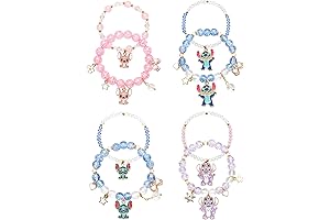 8 Pieces Stitch Pendant Bracelet Collection