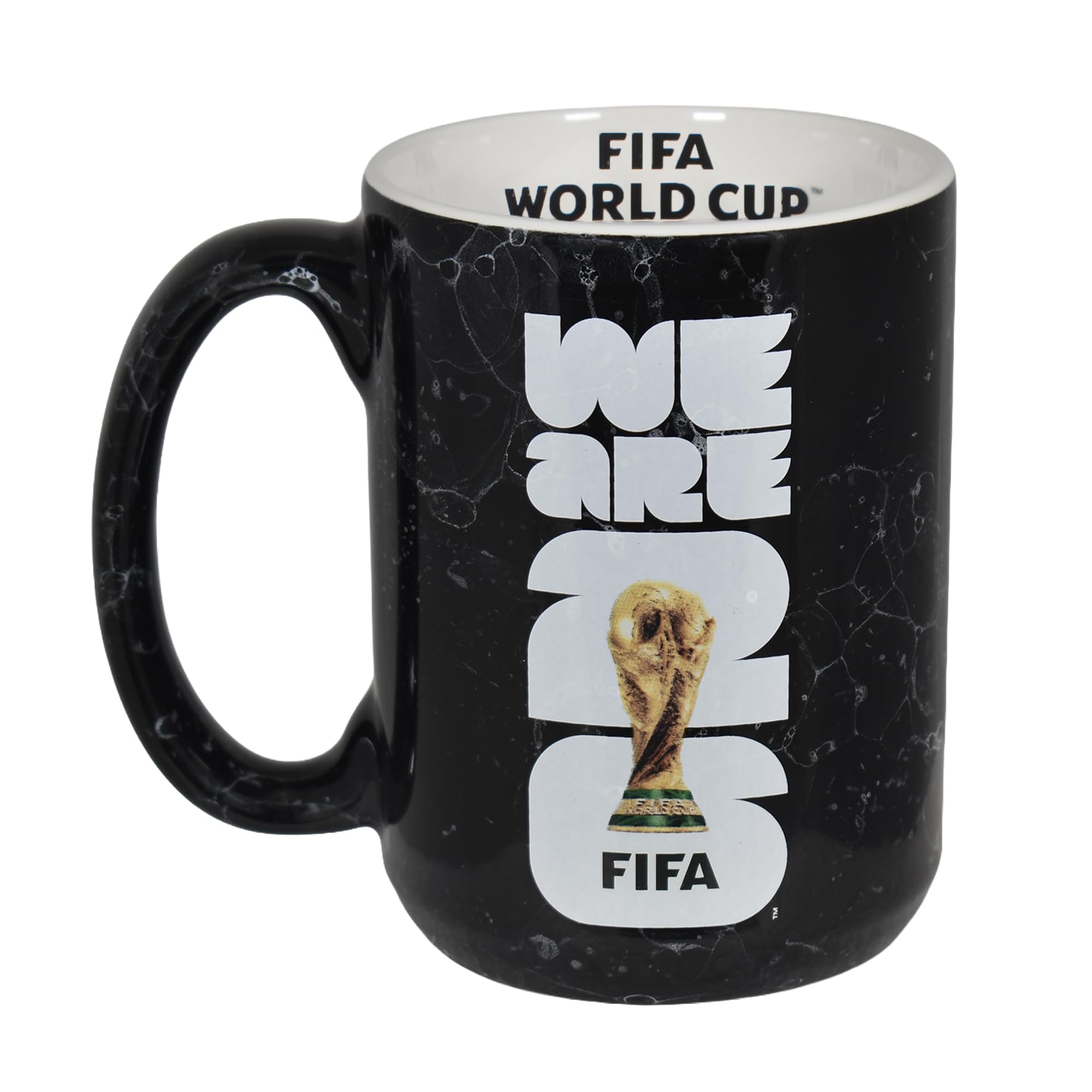 Hy-Pro 15oz Marble Mug - Black
