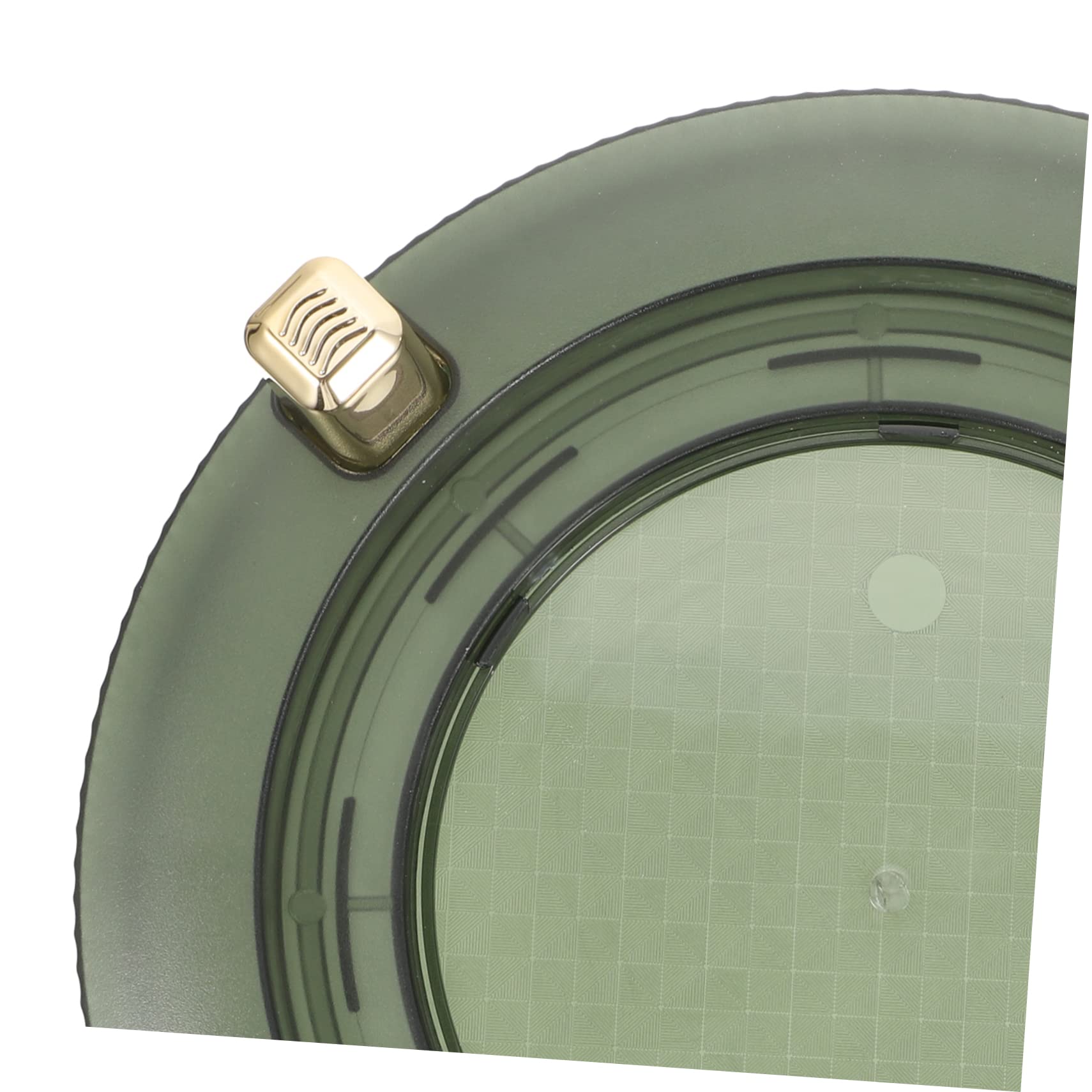 Organizer Rotante Rotondo in Pet e Abs Verde 360 Gradi