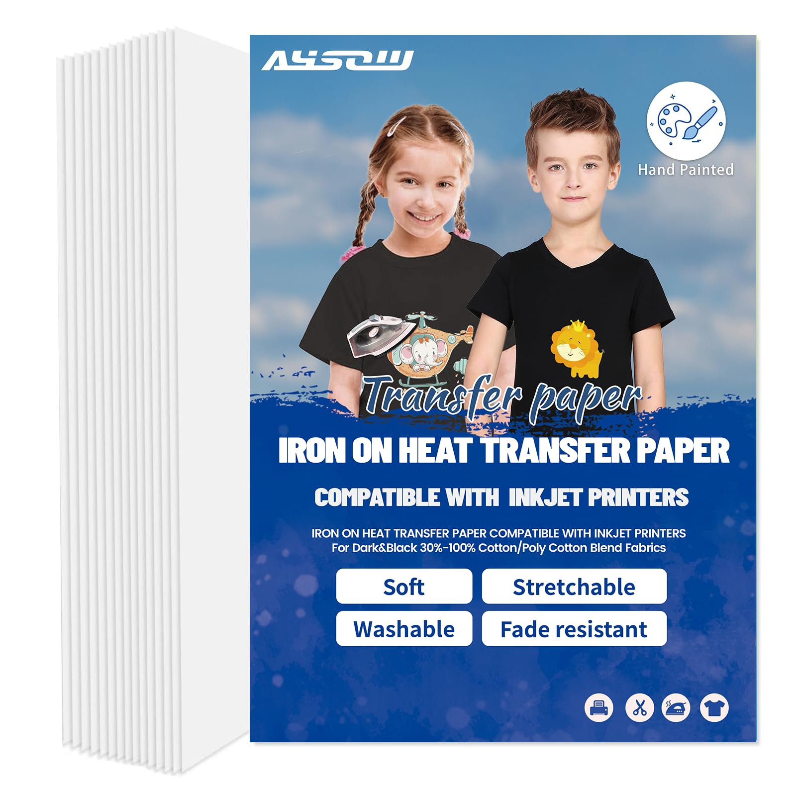 Lámina De Transferencia Azul Para Plotter, 30.5 Cm X 5 M, Autoadhesiva Y Resistente Al Calor, Para Personalizar Camisetas Y Más