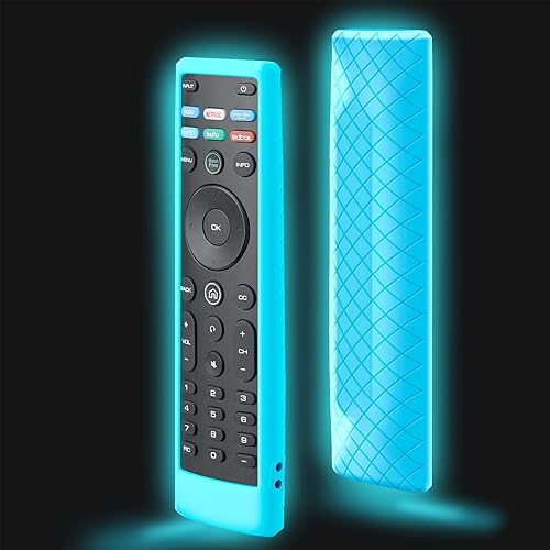 Funda para control remoto Vizio, compatible con Vizio Remote Case XRT136  XRT140 D Series Universal Smart TV Control Reemplazo Funda de silicona que