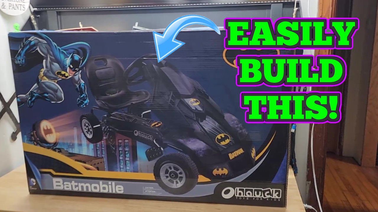 Watch How To Build This Hauck Batmobile Pedal Go Kart! on Amazon Live