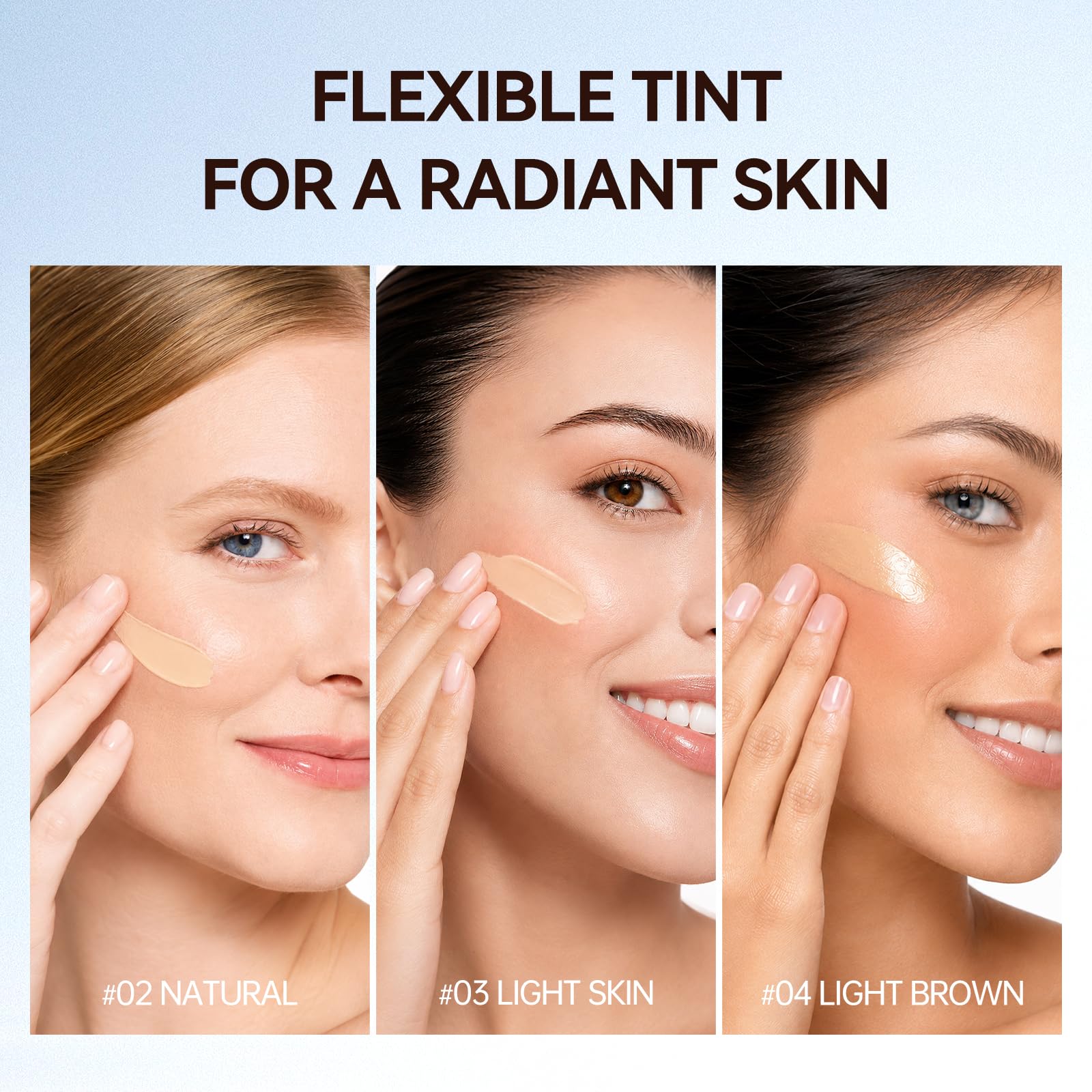 Face Sunscreen Stick - Korean Tinted Sunscreen for Face with SPF