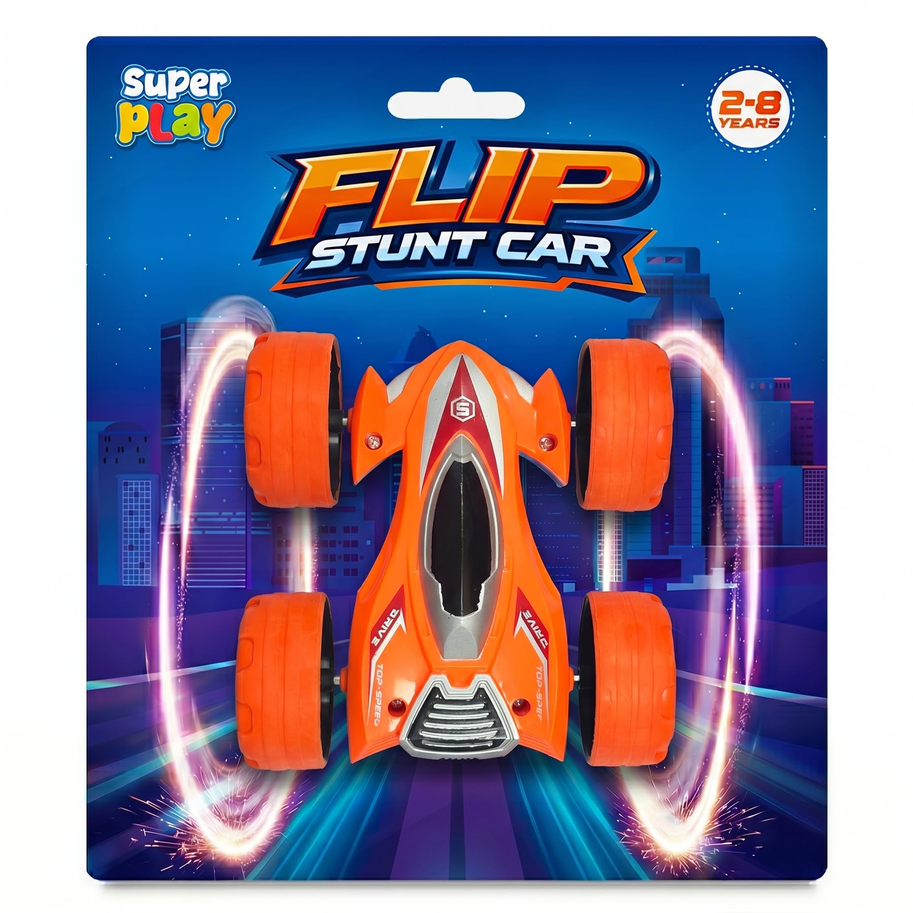 SUPERPLAY Flip Stunt Car for Kids, Double-Sided Toy Car with Big Wheels, Push & Go Friction Powered Car, No Battery Vehicle Toy, Gift for Boys & Girls Ages 2, 3, 4, 5, 6, 7, 8-image-27