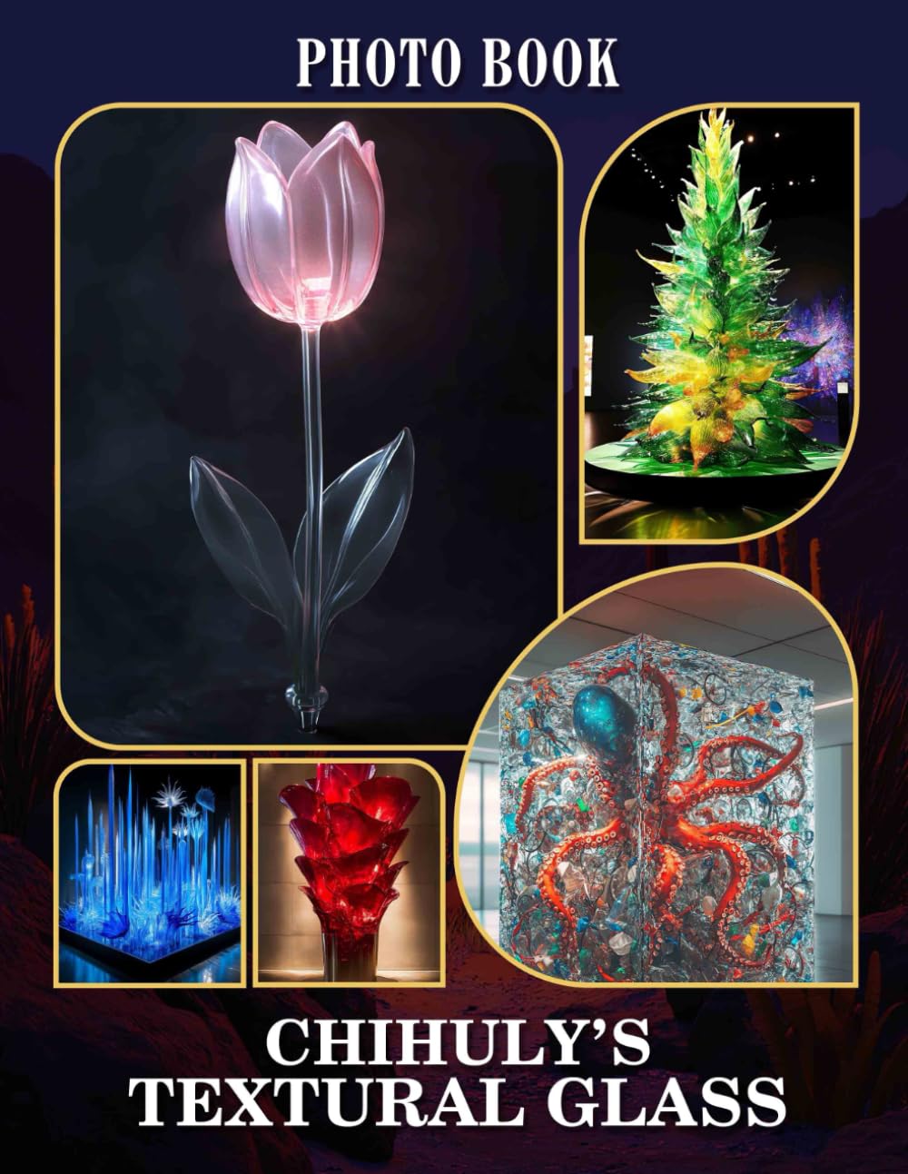 Chihuly’s Textural Glass Photo Book: Stunning Visuals Of Chihuly Glass Sculptures | 40 Captivating Images For Art Lovers