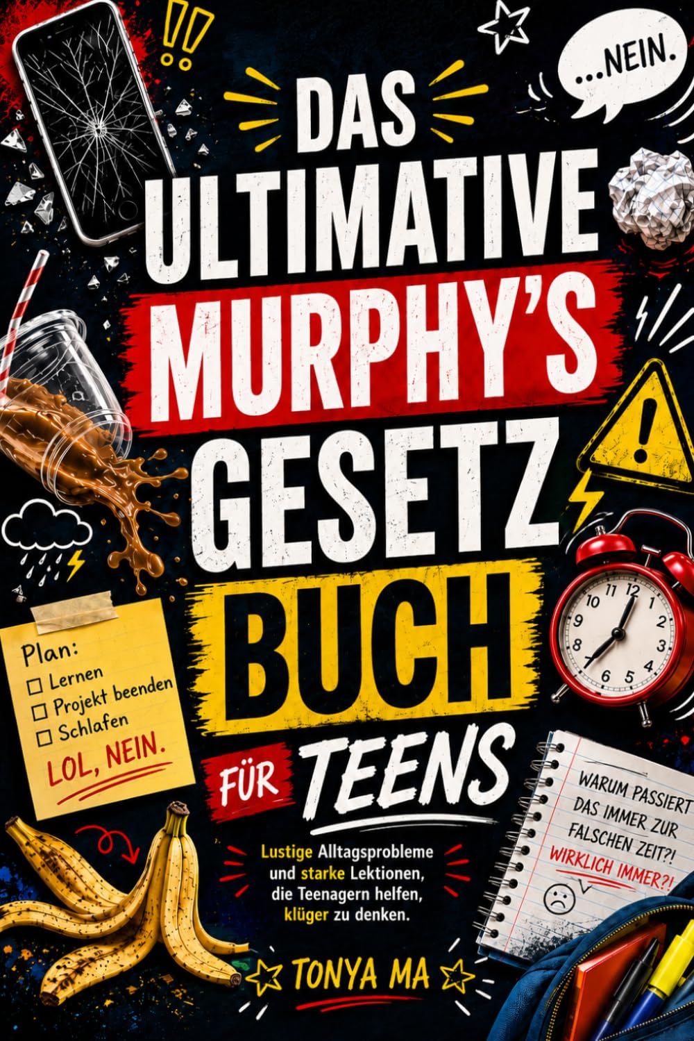 DAS ULTIMATIVE MURPHYS-GESETZ-BUCH FÜR TEENS: Lustige Alltagsprobleme und starke Lektionen, die Teens helfen, klüger zu denken