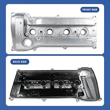 ガスケット付きアルミニウムエンジンバルブカバー 2001-2011 トヨタ カムリ ソララ RAV4 ハリアー ハイランダー クルーガー、2009-2013 トヨタ マトリックス カローラ、2005-2015 サイオン xB tC OEM 11201-28014 11201-28033用