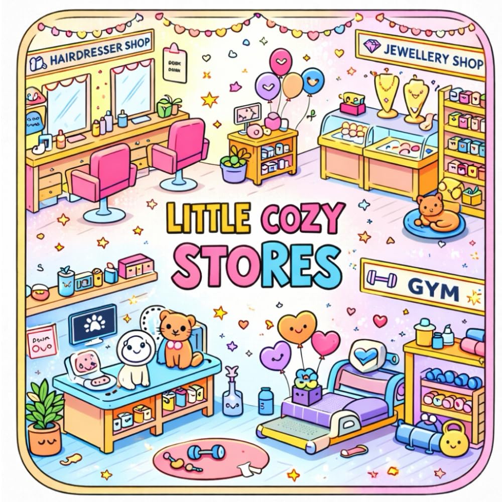 Little cozy stores: A cozy Coloring Book collection (Little cozy collection)