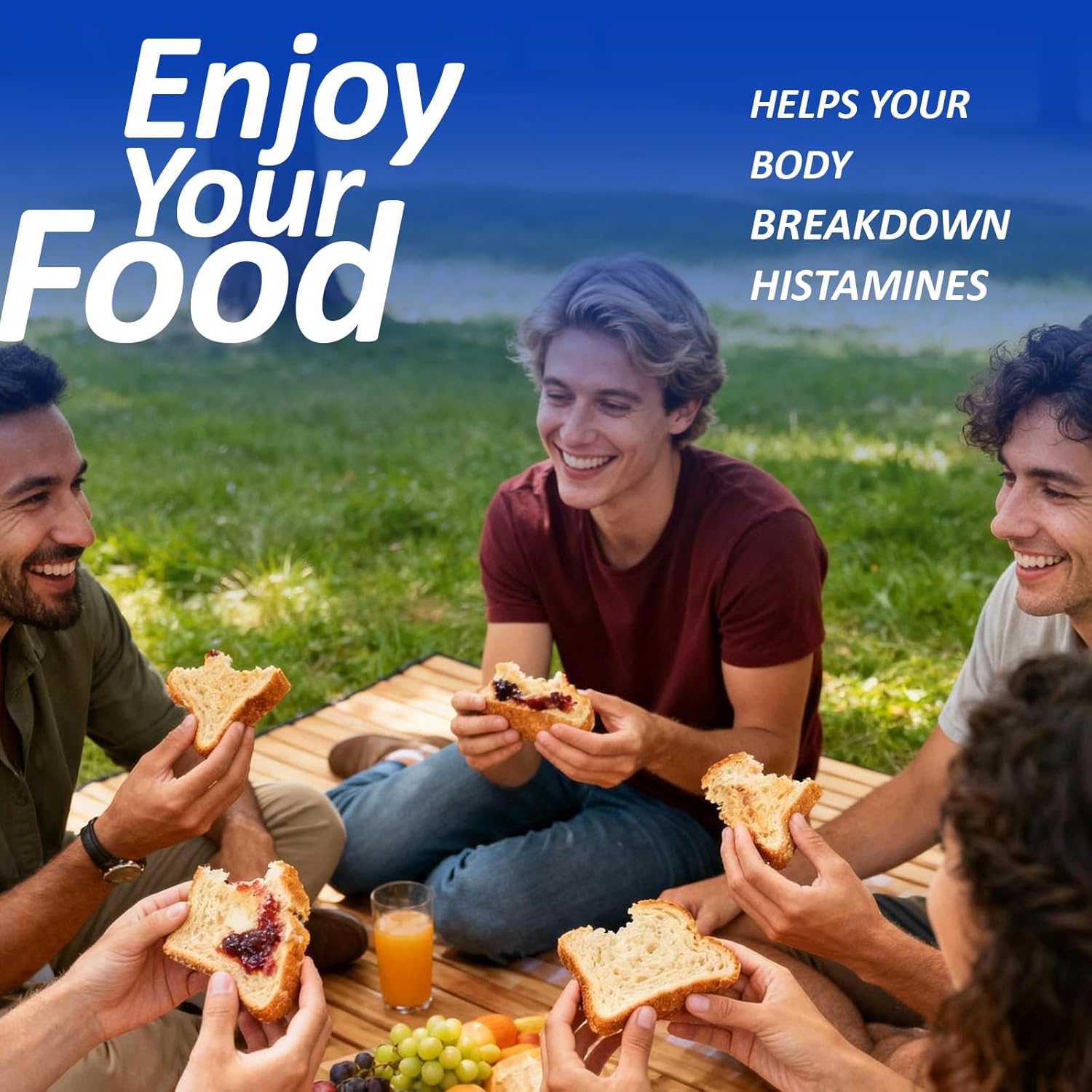 DAO Enzyme Supplements Histamine Blocker 120 Capsules– Natural DAO Supplement with Diamine Oxidase & Quercetin, Immortelle, Vitamin C for Gut Health 120 Capsules - Image 6