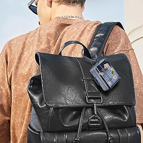 Vista 59 de KOREDA Funda compatible con AirPods Pro de 2ª/1ª generación, bonita y divertida funda de diseño de maleta para Airpods Pro de 2ª/1ª