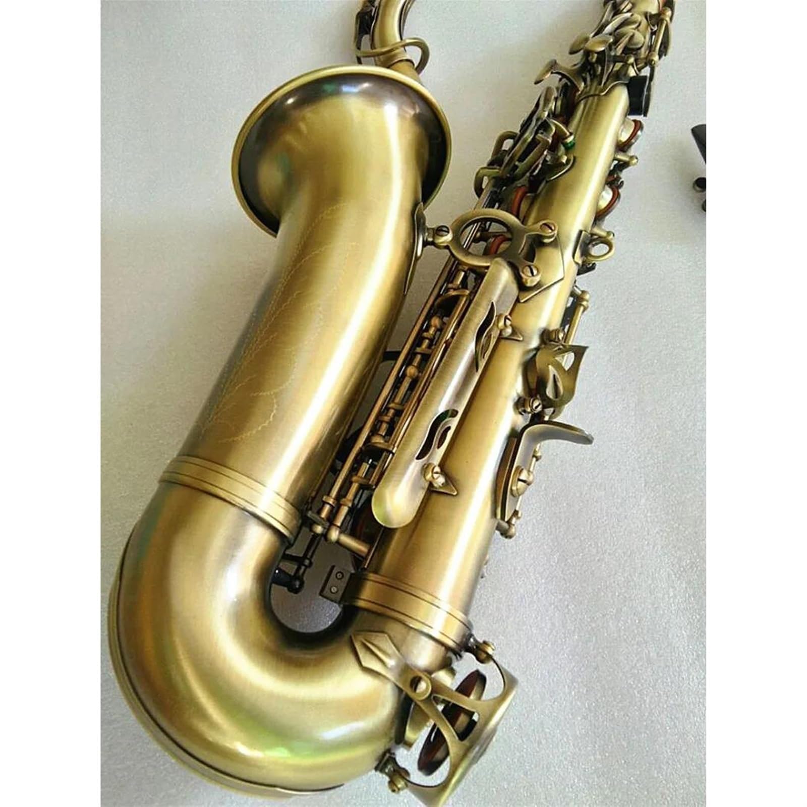 sassofono Sassofono Contralto EF Sassofono Simulato Antico Accessori Completi Bocchino E Custodia Per Sax Contralto