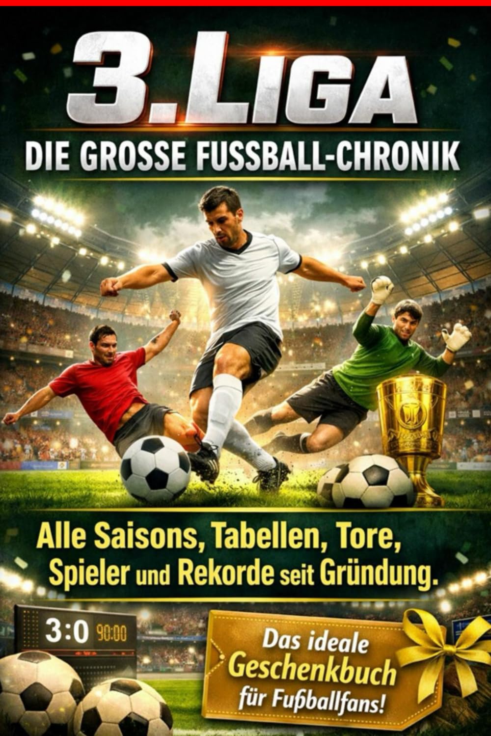 3. Liga – Die große Fußball-Chronik: Alle Saisons, Tabellen, Tore, Spieler und Rekorde seit Gründung