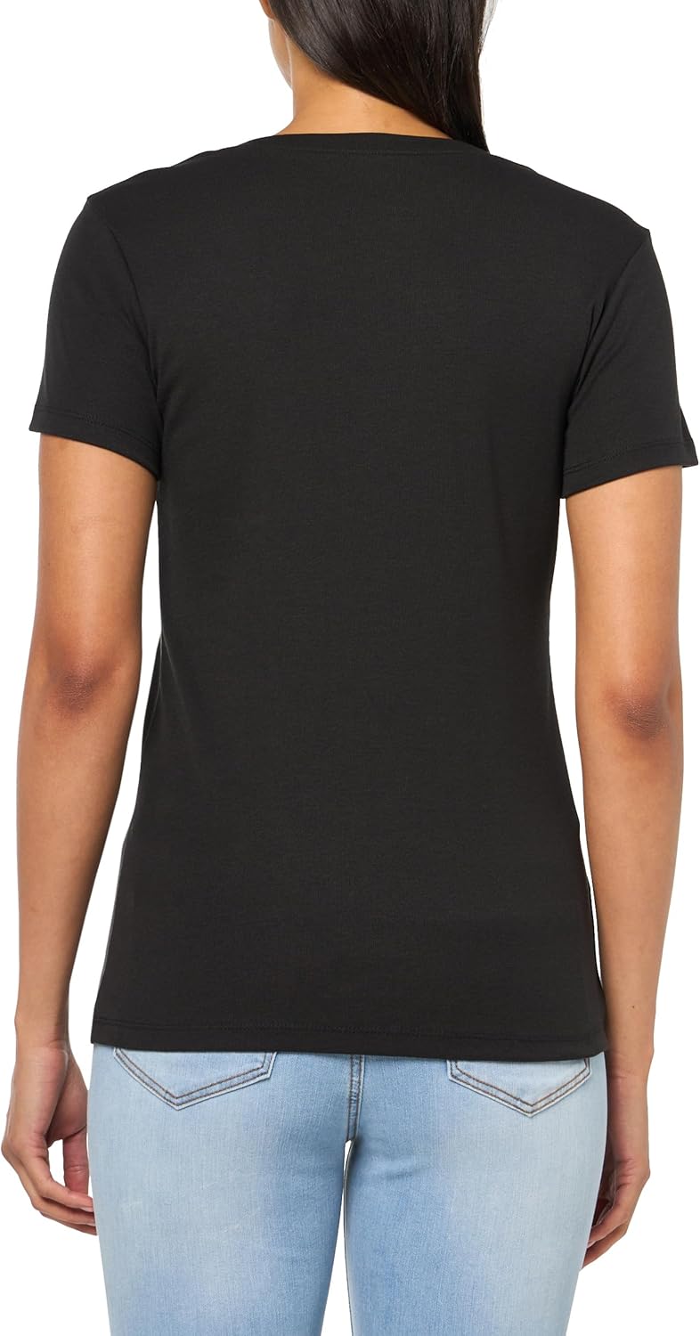 Eddie Bauer Womens Women's Petite Short Sleeve Favorite Vneck Tee - Image 2