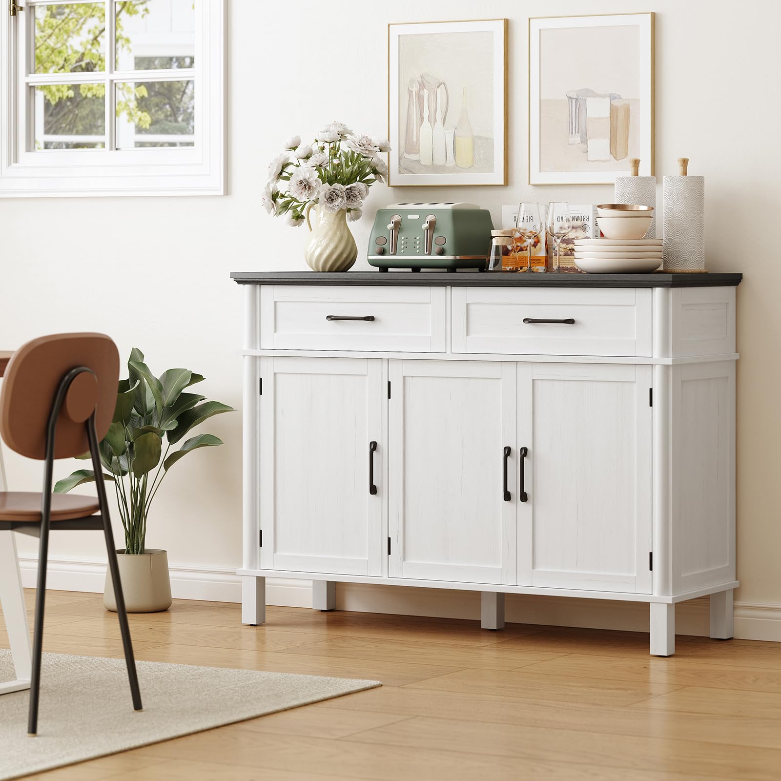 Snapklik.com : 48 Inches Buffet Cabinet