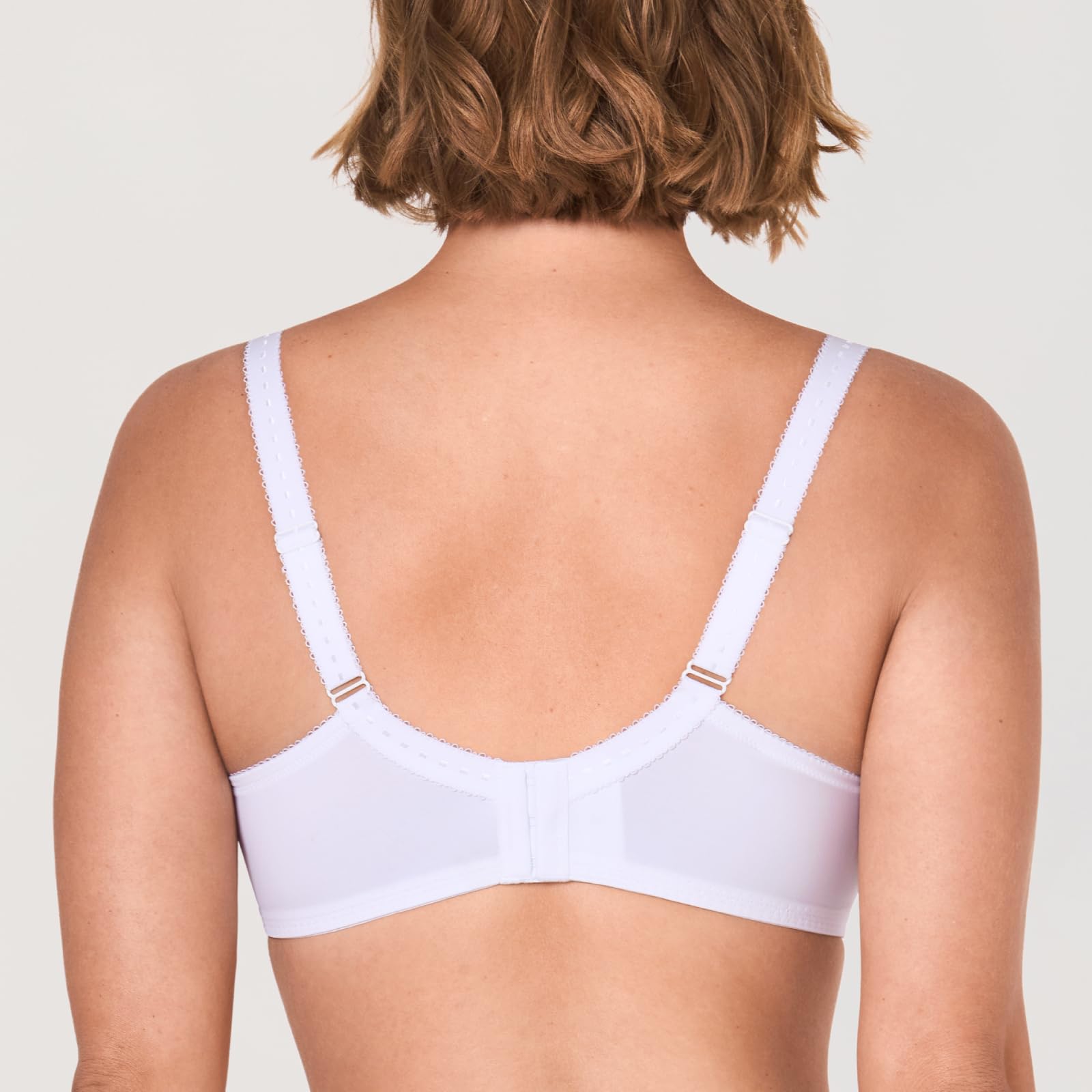 Delimira Women's Beauty Lace Non Padded Minimiser Full Figure Underwire Bra — view 2
