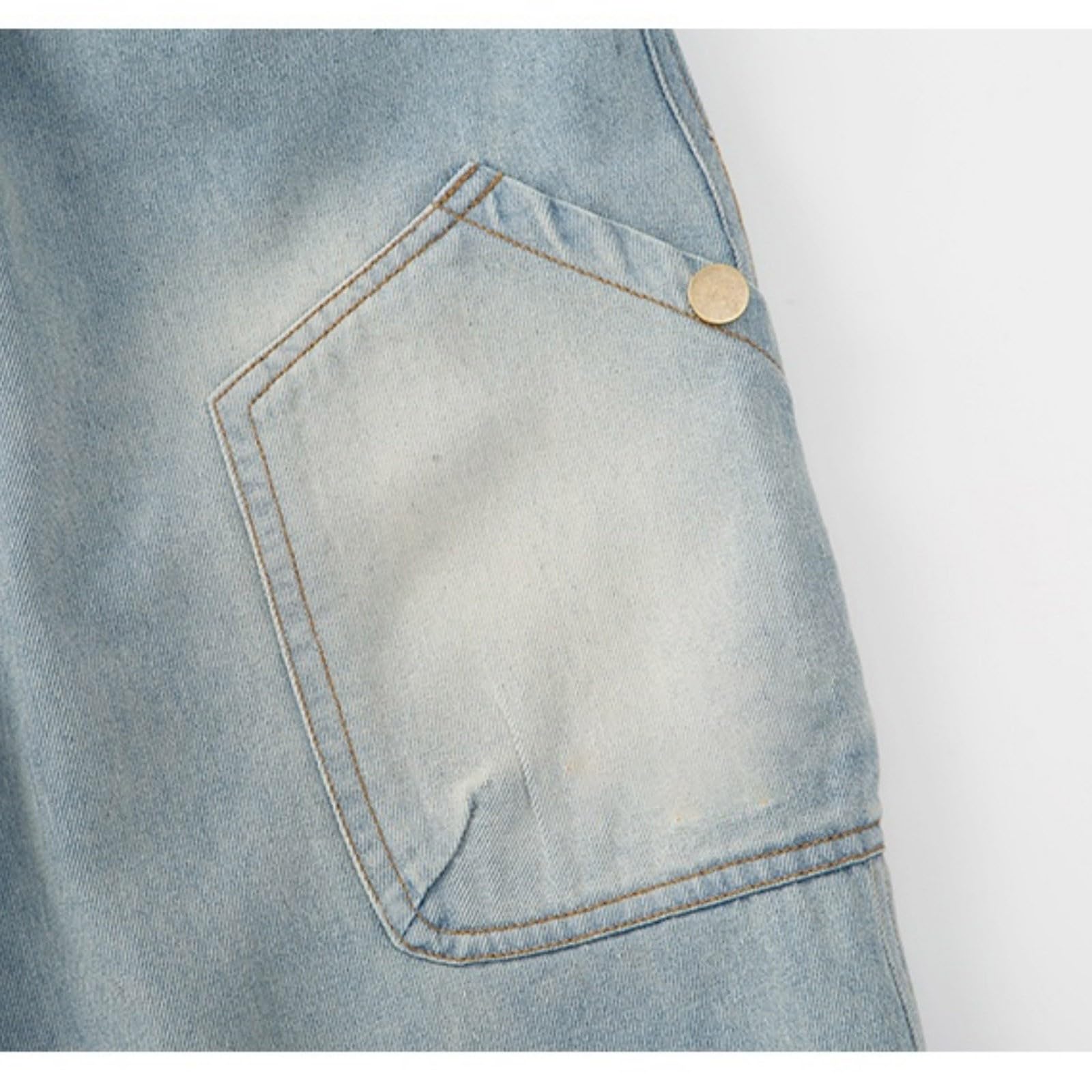 Generico Jeans Ragazzo 16 Anni-Pantaloncini Misti per Ragazzi con Elastico in Vita per L'Estate, Pantaloncini in Denim Casual Larghi per Bambini dai 5 ai 14 Anni, Leggeri e Resistenti, da Indossare