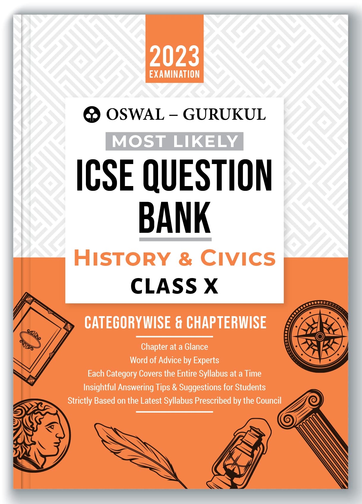 Buy Oswal Gurukul History & Civics Most Likely Question Bank ICSE