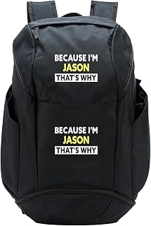 Jason That's Why Funny Jason Name Sport Backpack