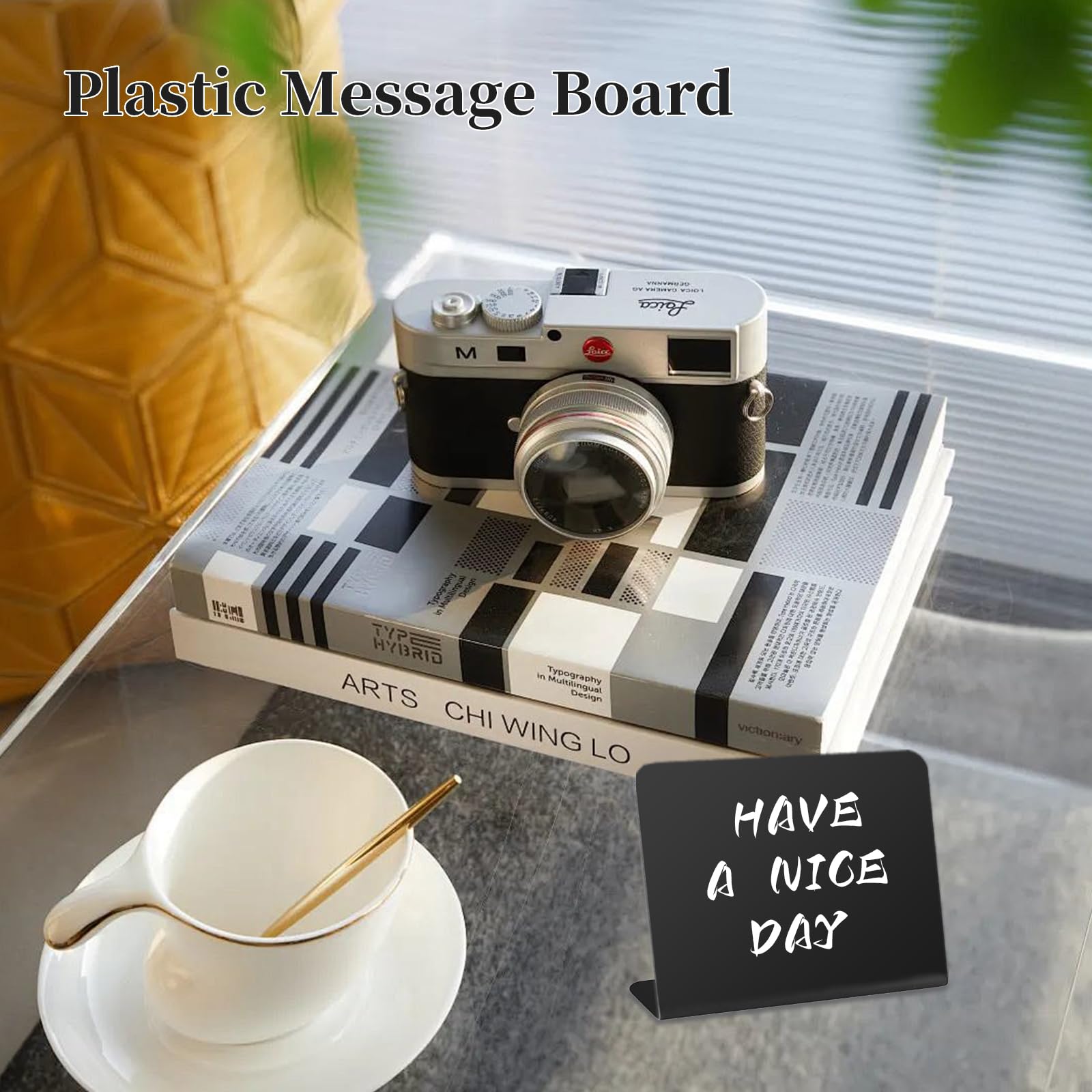 20 Mini Lavagnette 100x76mm Con Pennarelli | Cancellabili Per Prezzi, Messaggi E Segnaposto - Foto 7