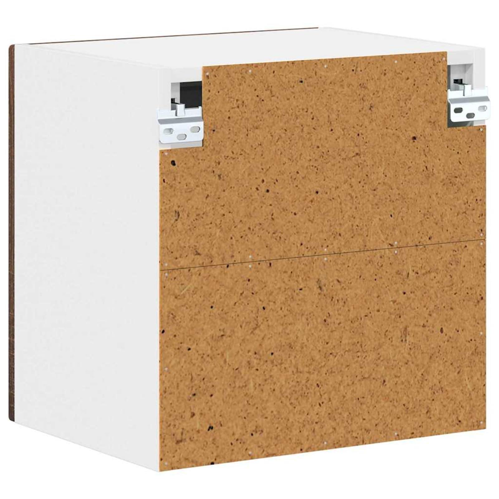 ATOMSTACK MAKER Set di 2 armadietti da cucina (40 x 31 x 40 cm, effetto rovere marrone), armadio da parete in legno di alta qualità con portata di 120 kg, design moderno per cucina e interni, facile