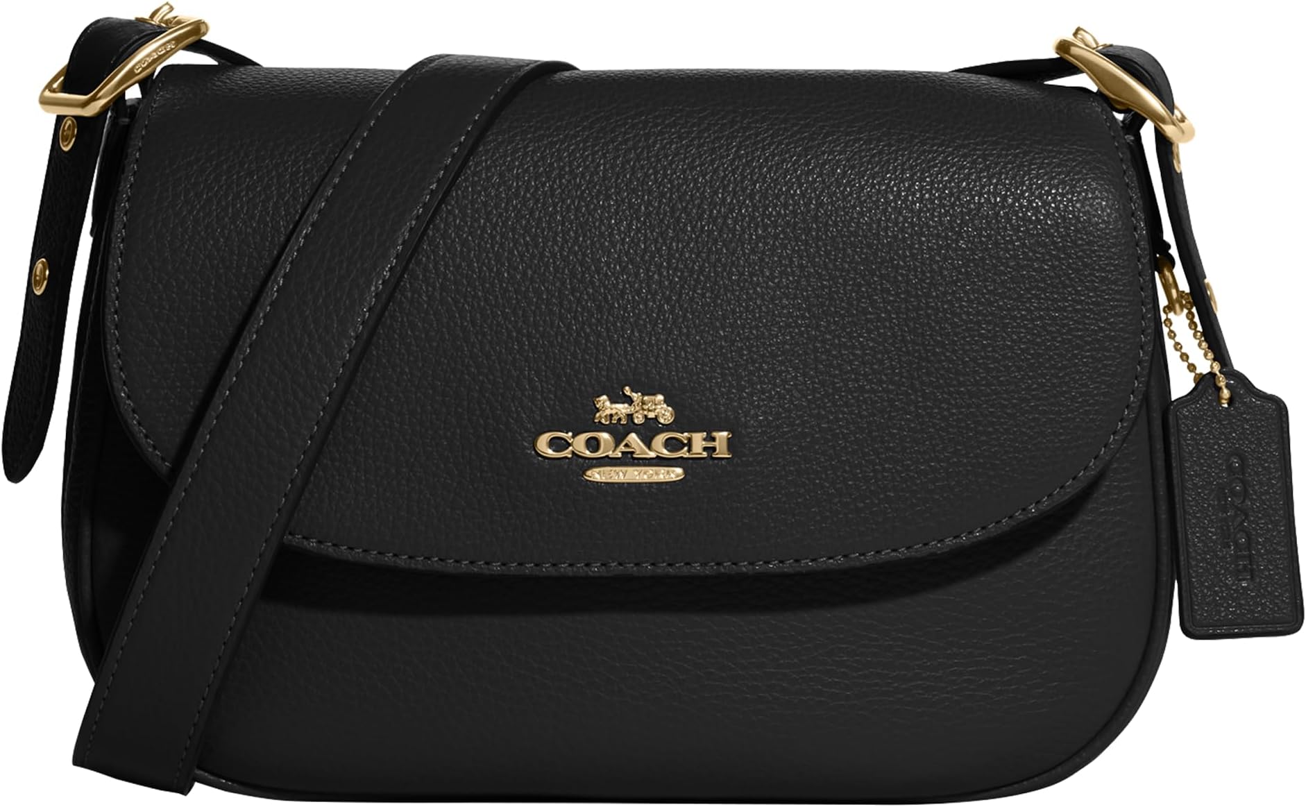 COACH Macie Saddle Bag, Black