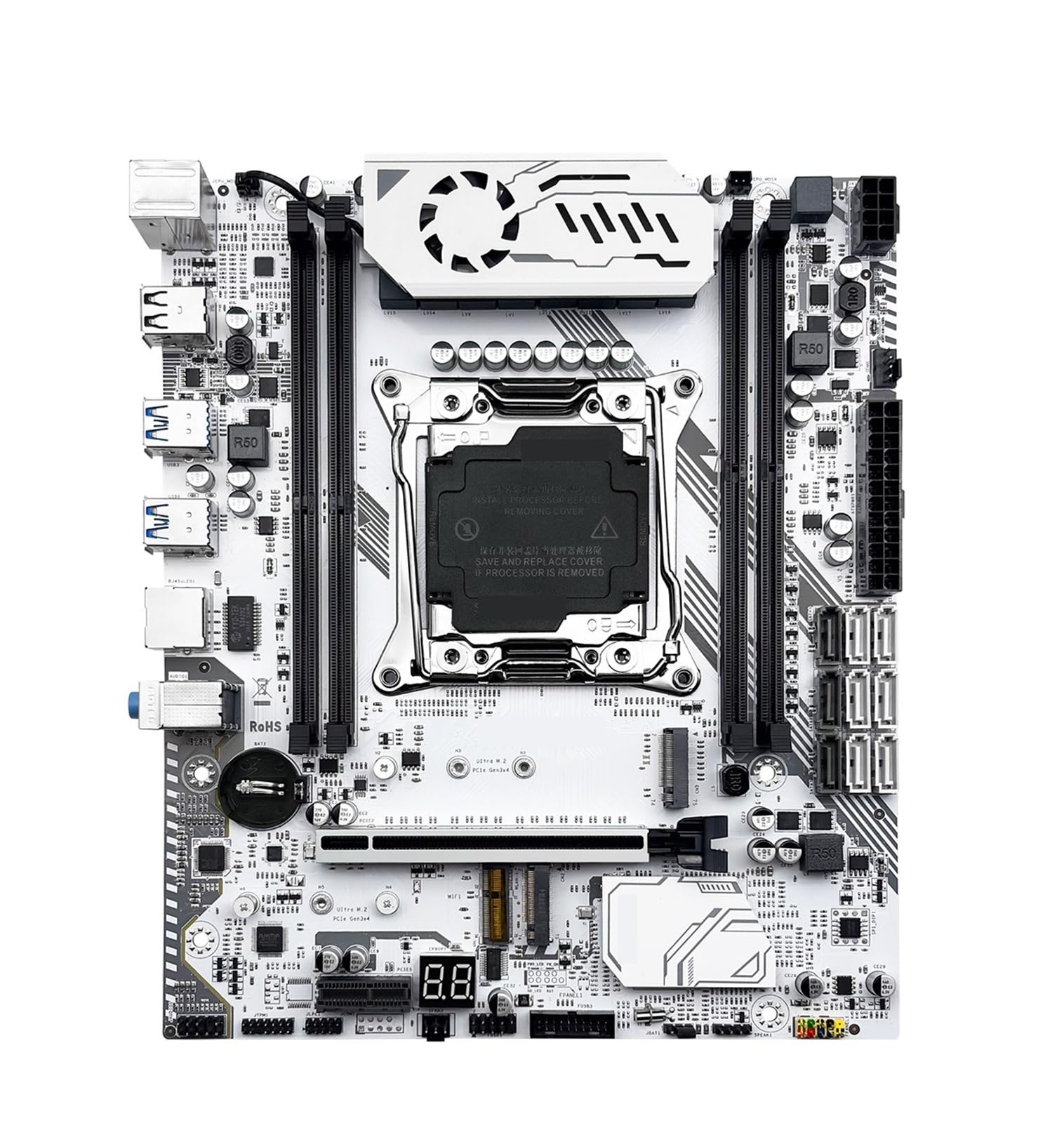 Pack carte mère X99 K9 pour multitâche intensif et création multimédia - 3