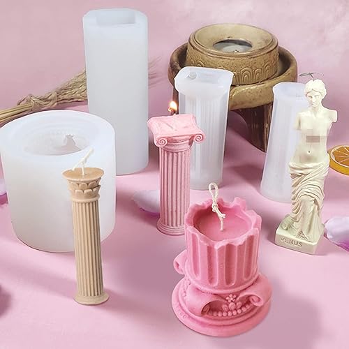 Miniatura 4 de Chimailong Moldes de velas corporales para hacer velas, molde de silicona 3D para mujer, vela corporal de silicona para mujer, molde de fundición de