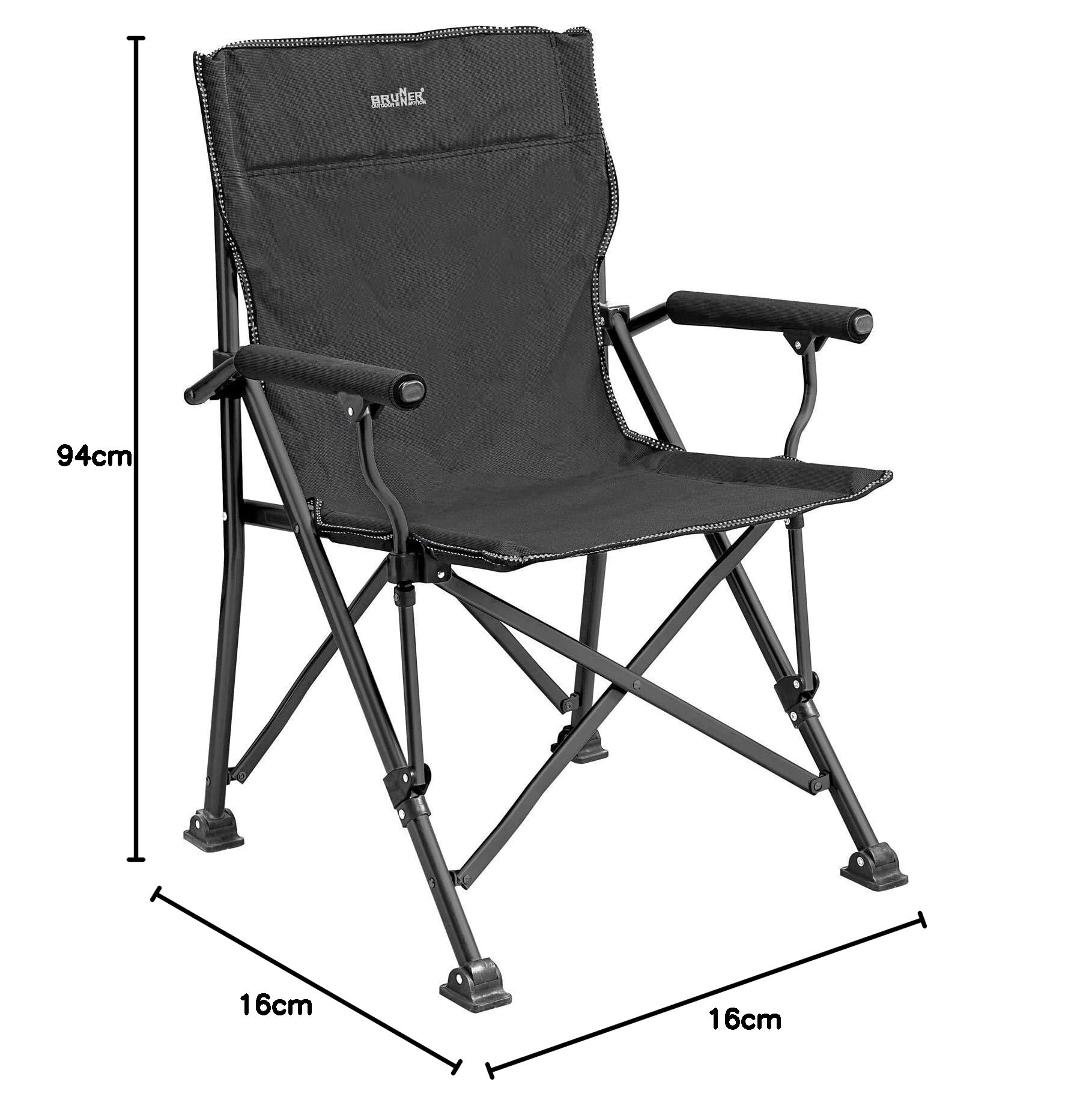 BRUNNER 0404039N.C03 Sedia Cruiser, Nero