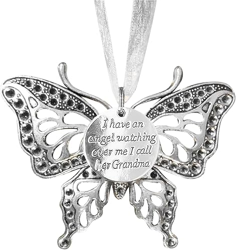 Decoraciones de Navidad, colgantes de mariposa, decoración de árboles de Navidad, adornos de Navidad, regalo conmemorativo que conmemora el amor que