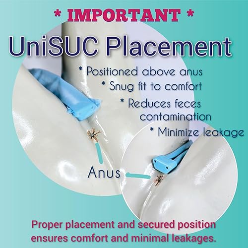 Miniatura 8 de Kit de iniciación de catéter urinario unisex – Sistema de sifoneo para el cuidado personal para adultos, forros desechables con marco reutilizable,