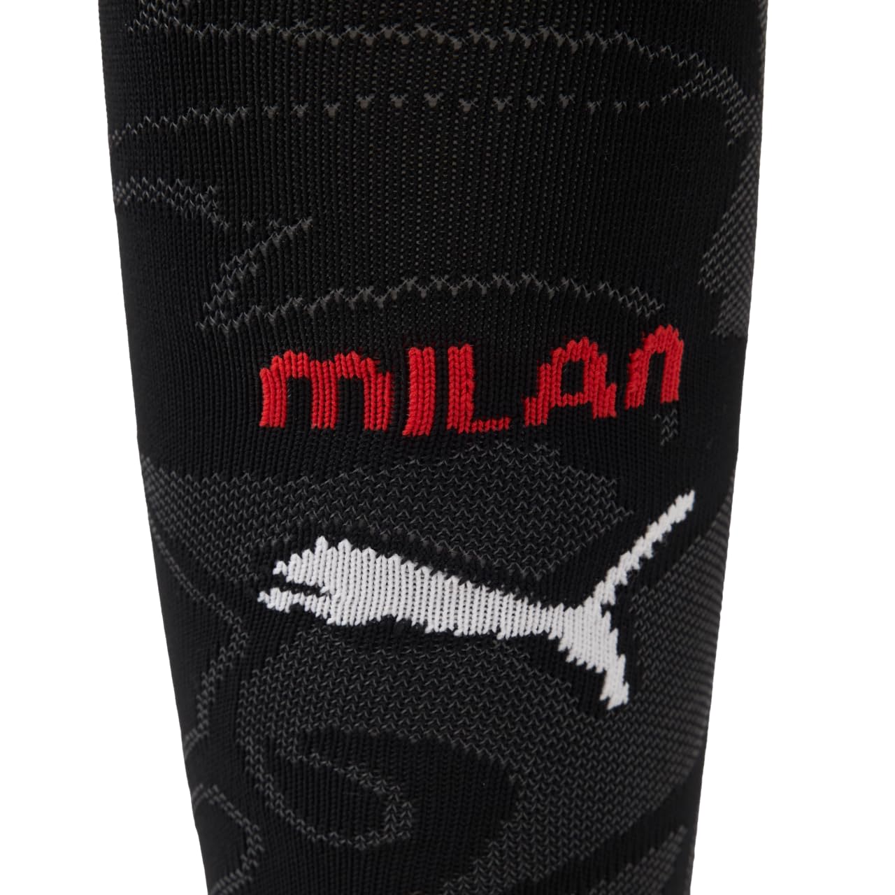 A.C. Milan - Calzini Replica Stadio Home, Logo Puma e Milan, Prodotto Ufficiale, Adulto