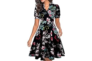 Womens Summer Casual Sundress with Pockets