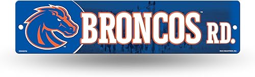 Vista 148 de Rico Industries Letrero de plástico de la NCAA de plástico de 4 x 16 pulgadas Alternativo