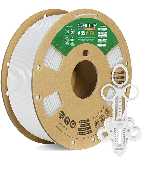 ABS白色3D打印耗材 1.75mm