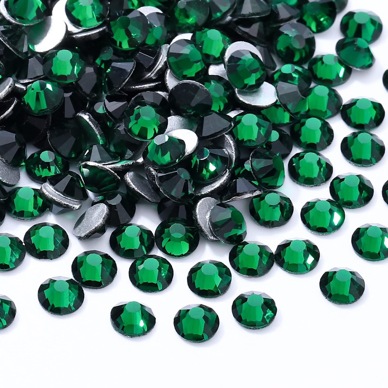 1440PCS Malachite Green SS12 Flatback Rhinestones(2.9-3.0mm)