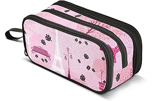 ZAZYXTJ Paris Eiffel Tower Pencil Case